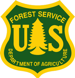 United States Forest Service logo.