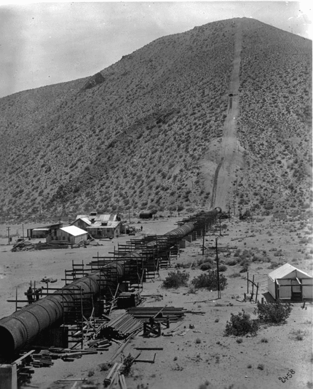 (1912)* - The Jawone Siphon begins to take shape.