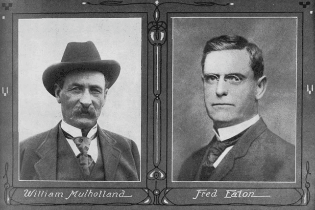 (1913)^# โ Portrait photographs of William Mulholland and Fred Eaton